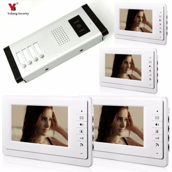 video door phones 4/3/2 units apartment intercom 7 inch color lcd phone doorbell ir camera monitor system1
video door phones 4/3/2 units apartment intercom 7 inch color lcd phone doorbell ir camera monitor system1