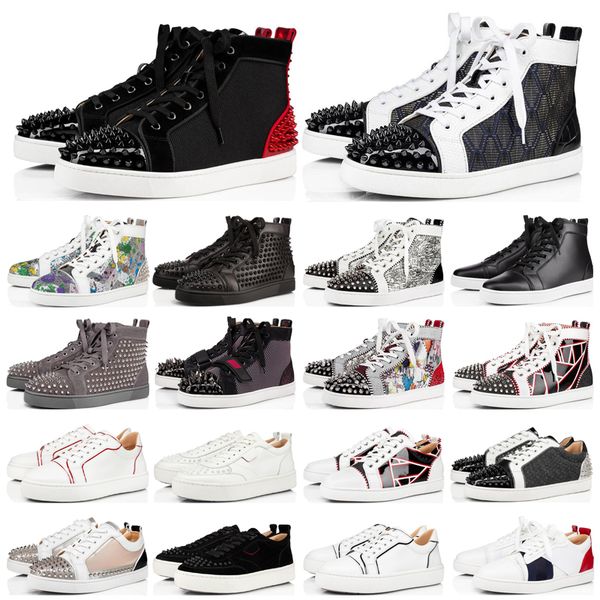 red bottoms men women studded spikes shoes black white glitter grey multicolour leather suede mens fashion casual shoe sneakers
red bottoms men women studded spikes shoes black white glitter grey multicolour leather suede mens fashion casual shoe sneakers