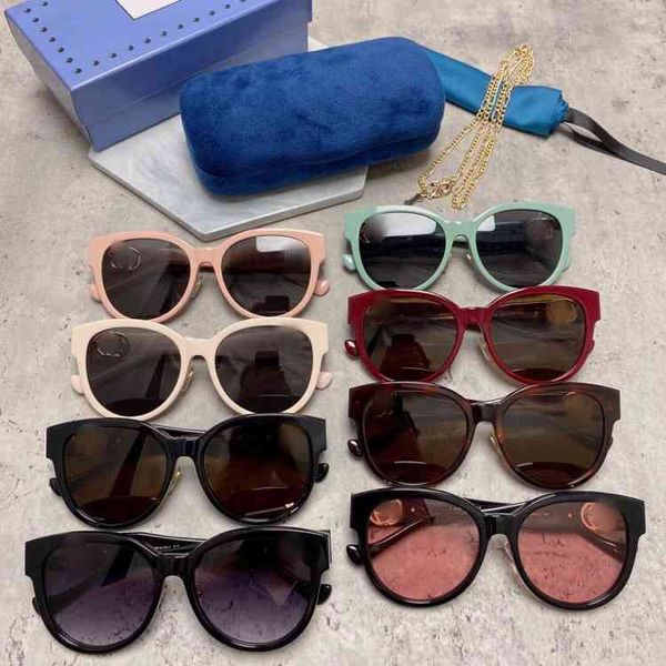 75% off high version g jiafeng ins same metal chain sunglasses female personality letter cat's eye round frame sunglasses gg1028, White;black
75% off high version g jiafeng ins same metal chain sunglasses female personality letter cat's eye round frame sunglasses gg1028, White;black