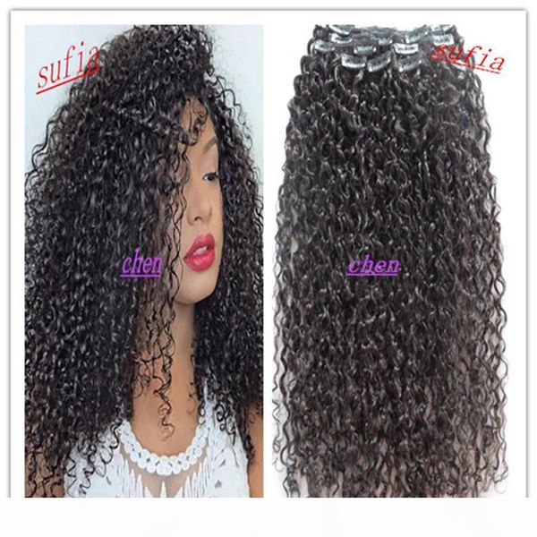 new style mongolian virgin jerry curly hair weft clip in hair extensions unprocessed curly natural black color human extensions can be dyed, Black;brown
new style mongolian virgin jerry curly hair weft clip in hair extensions unprocessed curly natural black color human extensions can be dyed, Black;brown