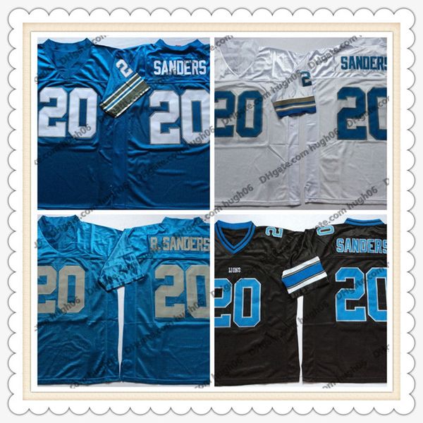 custom throwback detroit lions 20 barry sanders mens stitched blue white black football jerseys, Black;red
custom throwback detroit lions 20 barry sanders mens stitched blue white black football jerseys, Black;red