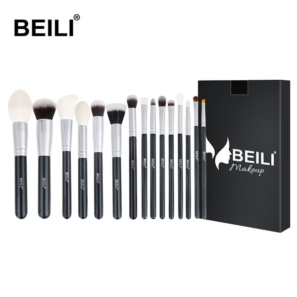 beili black natural goat hair big powder nano wool foundation blusher eye shadow contour 15pcs makeup brush set make up tools 201008
beili black natural goat hair big powder nano wool foundation blusher eye shadow contour 15pcs makeup brush set make up tools 201008
