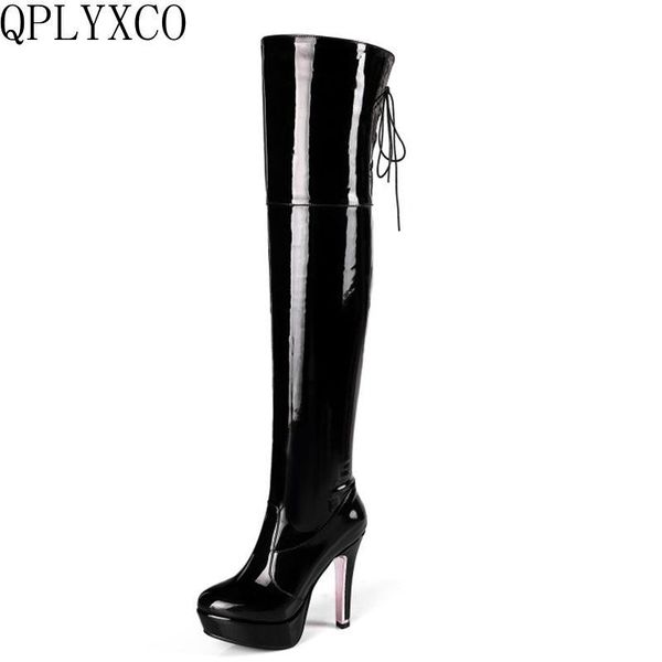 qplyxco new high quatily big size 34-48 winter boots women shoes over knee boots dance party high heels botas mujer 5203-13, Black
qplyxco new high quatily big size 34-48 winter boots women shoes over knee boots dance party high heels botas mujer 5203-13, Black