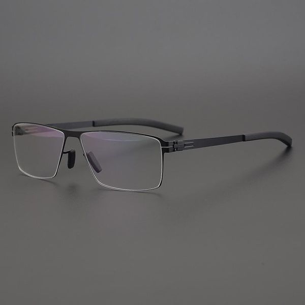 2020 vintage half rim glasses frame men metal retro square clear eye glasses man optical myopia eyeglasses frames eyewear oculos, Black
2020 vintage half rim glasses frame men metal retro square clear eye glasses man optical myopia eyeglasses frames eyewear oculos, Black