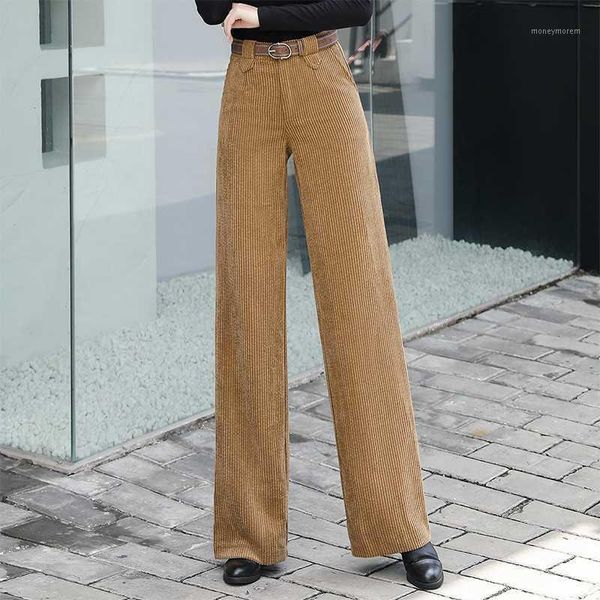 women's pants & capris women corduroy wide leg with belt casual thick warm autumn and winter loose trousers sashes fashion female long, Black;white
women's pants & capris women corduroy wide leg with belt casual thick warm autumn and winter loose trousers sashes fashion female long, Black;white