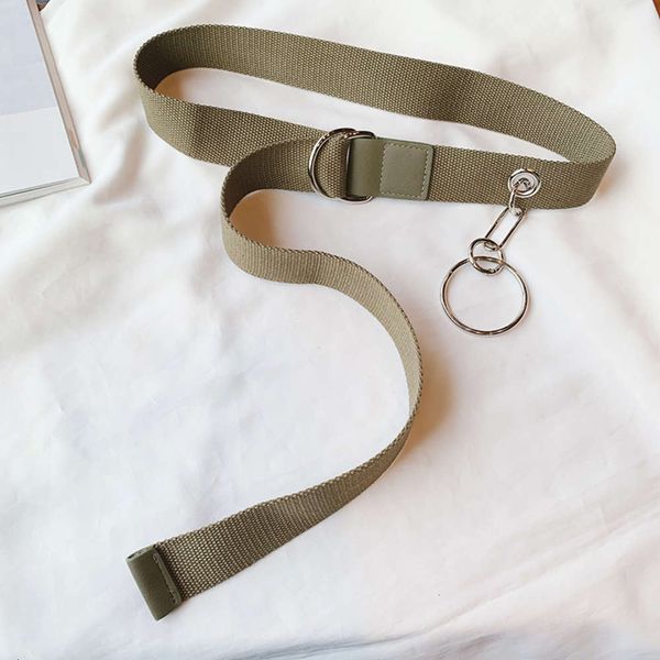 double spring and summer buckle canvas belt women's decorative shirt dress versatile casual big circle chain waist cover, Black;brown
double spring and summer buckle canvas belt women's decorative shirt dress versatile casual big circle chain waist cover, Black;brown