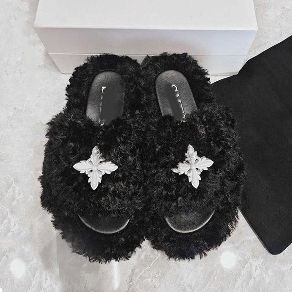 y smfk cross flower slippers plush flip flops s0003b, Black
y smfk cross flower slippers plush flip flops s0003b, Black