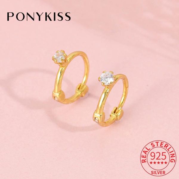 hoop & huggie ponykiss trendy 925 sterling silver minimalist geometric zircon earrings for women party accessory fine jewelry, Golden;silver
hoop & huggie ponykiss trendy 925 sterling silver minimalist geometric zircon earrings for women party accessory fine jewelry, Golden;silver