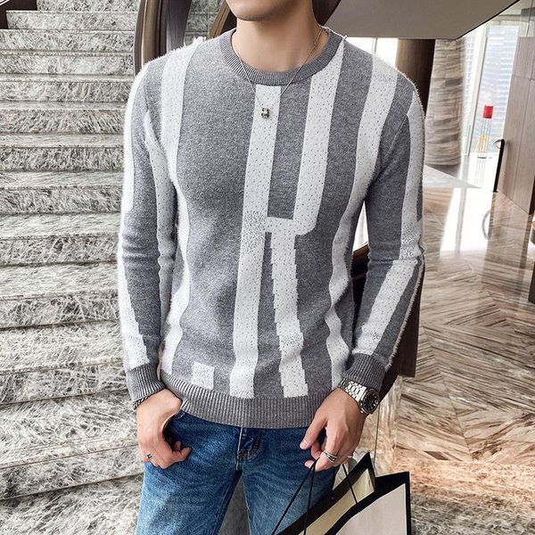 stripe sweater male long sleeve sweater men knitting unlined upper garment kerst ropa invierno autumn o neck pullover1, White;black
stripe sweater male long sleeve sweater men knitting unlined upper garment kerst ropa invierno autumn o neck pullover1, White;black