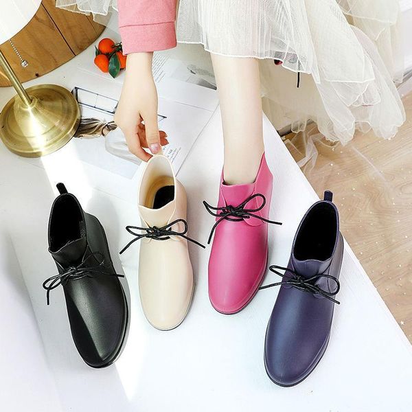 waterproof shoes new women rain boots short tube spring autumn rubber shoes candy color low-rain fashion overshoes1, Black
waterproof shoes new women rain boots short tube spring autumn rubber shoes candy color low-rain fashion overshoes1, Black