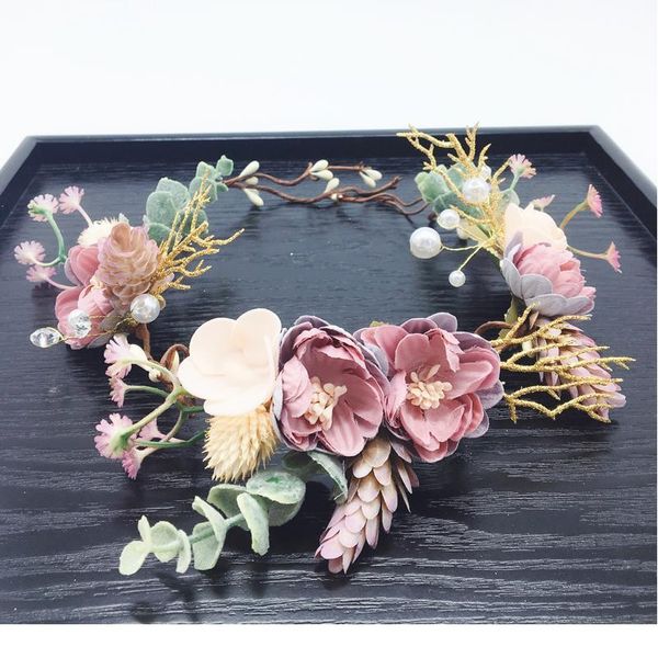 festival flower crown bride wedding party hair accessories girl flower wreath headband floral garlands women headdress o jllqcg
festival flower crown bride wedding party hair accessories girl flower wreath headband floral garlands women headdress o jllqcg