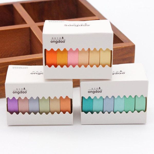 6 rolls/set 9mm craft solid color washi tape book decoration diy adhesive paper scrapbook stickers for home christmas decoration1
6 rolls/set 9mm craft solid color washi tape book decoration diy adhesive paper scrapbook stickers for home christmas decoration1