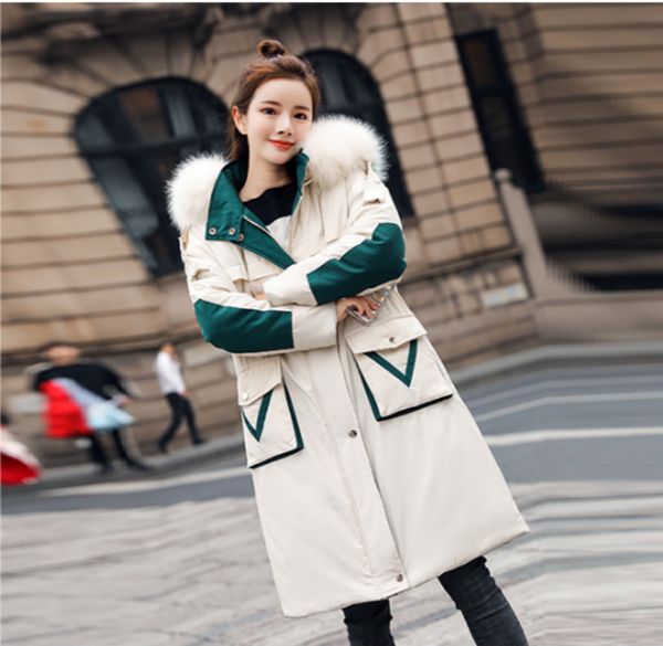 2020 winter new womencollar jacket girls long paragraph korean version of the loose cotton padded jacket send overcome, Black
2020 winter new womencollar jacket girls long paragraph korean version of the loose cotton padded jacket send overcome, Black