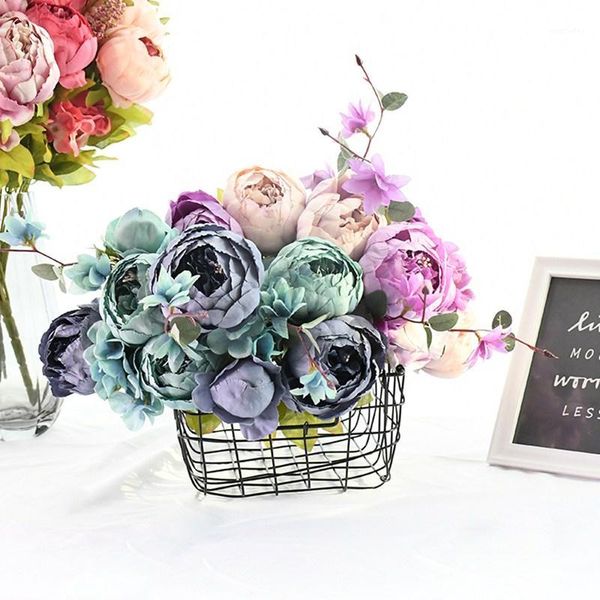 decorative flowers & wreaths 1bouquet 13heads european artificial peony flower bouquet silk with leaf bud for wedding birthday decor diy wre
decorative flowers & wreaths 1bouquet 13heads european artificial peony flower bouquet silk with leaf bud for wedding birthday decor diy wre