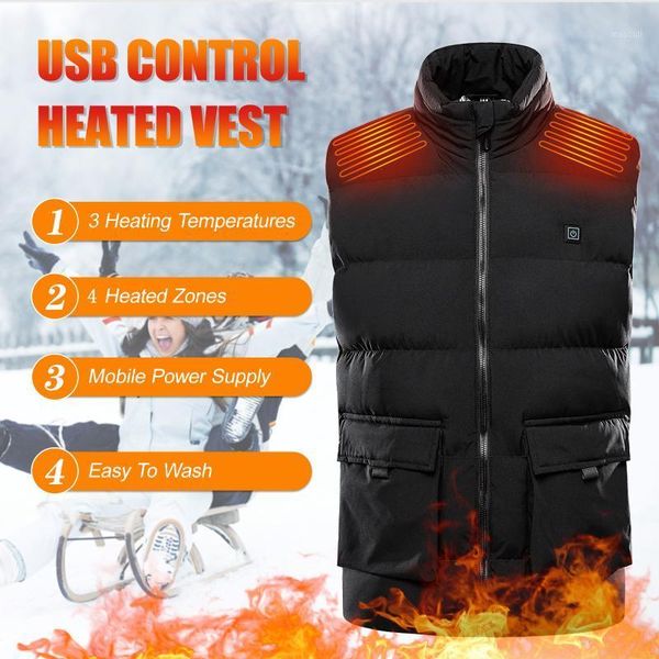 outdoor t-shirts usb heated vest portable heating warm electric water-resistant for men women1, Gray;blue
outdoor t-shirts usb heated vest portable heating warm electric water-resistant for men women1, Gray;blue