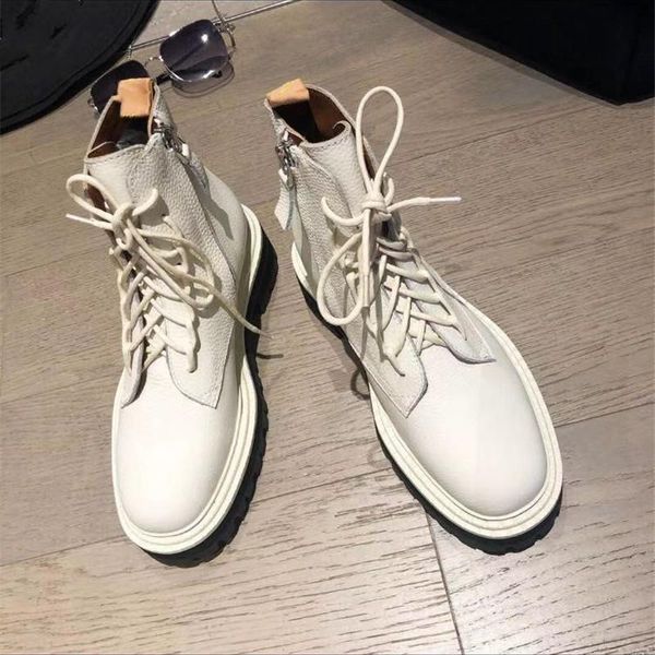 women boots lace up genuine leather shoes round toe white black red boots spring autumn 2020 designer newest
women boots lace up genuine leather shoes round toe white black red boots spring autumn 2020 designer newest