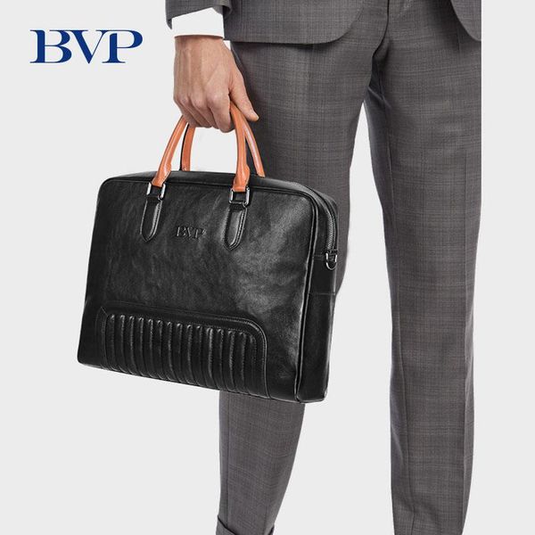 bvp men briefcase real leather 13 inch lapotp business man briefcase fashion male shoulder bag new 50
bvp men briefcase real leather 13 inch lapotp business man briefcase fashion male shoulder bag new 50