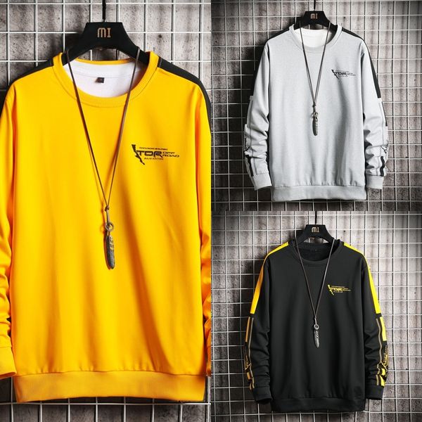 6zpas pullover spring and autumn new sweater style 2019 pullovert- pulloverkorean men's pullover casual personality round neck long sle, Black
6zpas pullover spring and autumn new sweater style 2019 pullovert- pulloverkorean men's pullover casual personality round neck long sle, Black
