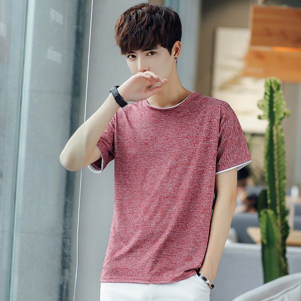 2020 brand new short-sleeved t-shirt men's round neck solid color casual t shirt men's wear tshirt half-sleeved t-shirt, White;black
2020 brand new short-sleeved t-shirt men's round neck solid color casual t shirt men's wear tshirt half-sleeved t-shirt, White;black