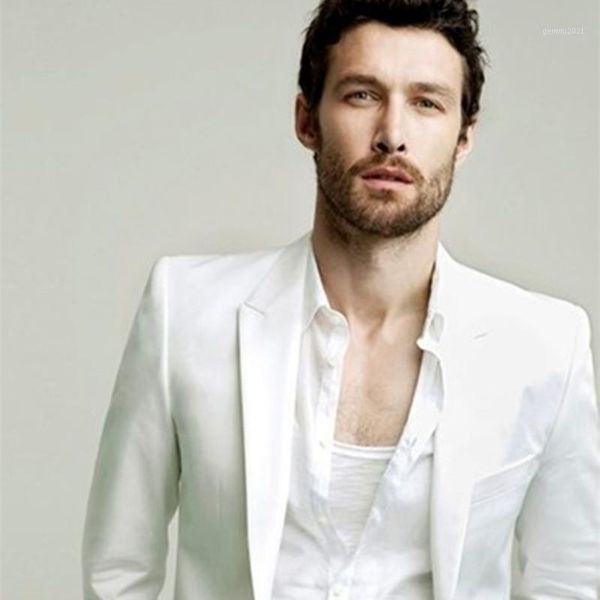 men's suits & blazers ivory white casual beach men latest coat pant design wedding man custom tuxedo summer jacket 2 pieces terno1, White;black
men's suits & blazers ivory white casual beach men latest coat pant design wedding man custom tuxedo summer jacket 2 pieces terno1, White;black