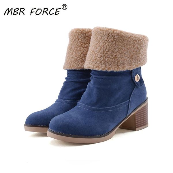 mbr force 2020 winter fashion all-match high-quality suede mid-heel high-heel comfortable style non-slip rubber sole warm boots, Black
mbr force 2020 winter fashion all-match high-quality suede mid-heel high-heel comfortable style non-slip rubber sole warm boots, Black