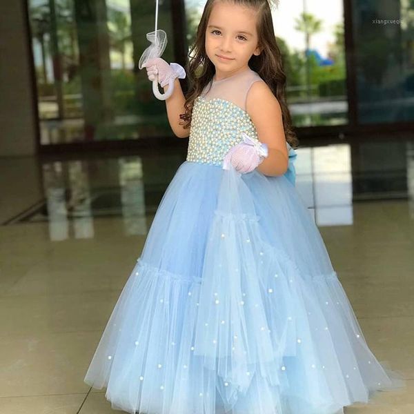 pearls o-neck flower girls' dresses for weddings light sky blue tulle communion dress birthday party gowns1, Red;yellow
pearls o-neck flower girls' dresses for weddings light sky blue tulle communion dress birthday party gowns1, Red;yellow