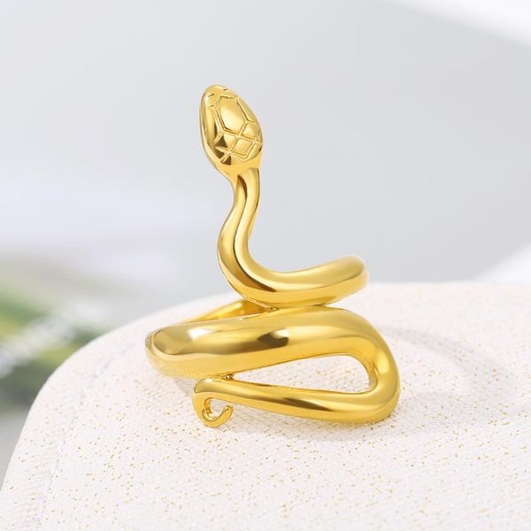 cluster rings 1 pcs stereoscopic retro punk exaggerated snake ring fashion personality opening adjustable men's jewelry bf, Golden;silver
cluster rings 1 pcs stereoscopic retro punk exaggerated snake ring fashion personality opening adjustable men's jewelry bf, Golden;silver