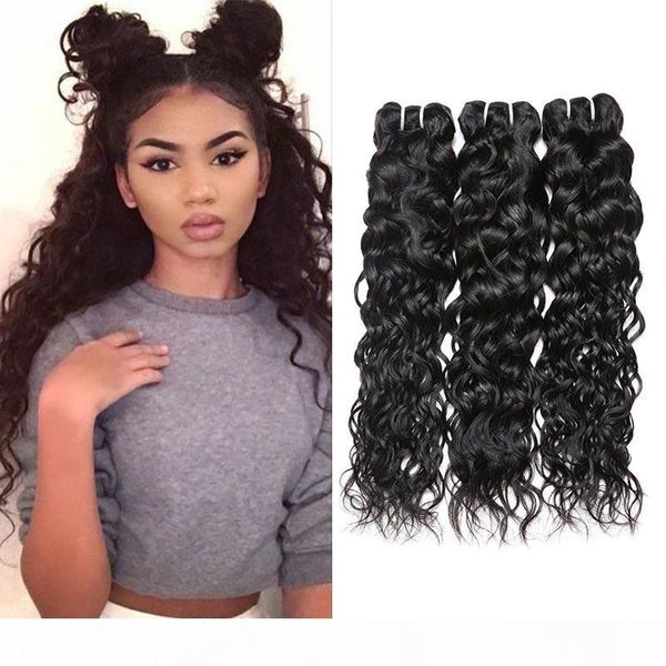 8a mink hair natural water wave hair 3 bundles unprocessed brazilian peruvian indian malaysian wholesale virgin human hair weave bundles, Black
8a mink hair natural water wave hair 3 bundles unprocessed brazilian peruvian indian malaysian wholesale virgin human hair weave bundles, Black