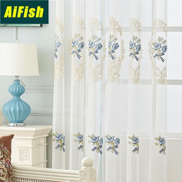 tulle curtain luxury embroidered window sheer tulle living room processing transparent door european style curtain panel zh014-4
tulle curtain luxury embroidered window sheer tulle living room processing transparent door european style curtain panel zh014-4