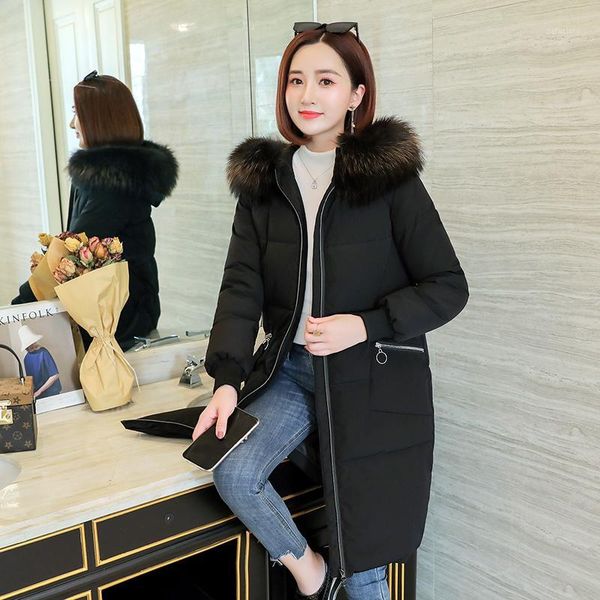 winter down long jacket women fur collar hooded coat female plus size slim cotton padded jackets outwear parkas mujer invierno1, Black
winter down long jacket women fur collar hooded coat female plus size slim cotton padded jackets outwear parkas mujer invierno1, Black