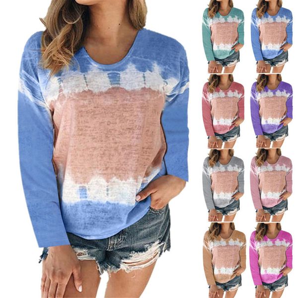2021 new style for autumn and winter loosed crew neck long sleeves female shirt casual women's t-shirts gai0, White
2021 new style for autumn and winter loosed crew neck long sleeves female shirt casual women's t-shirts gai0, White
