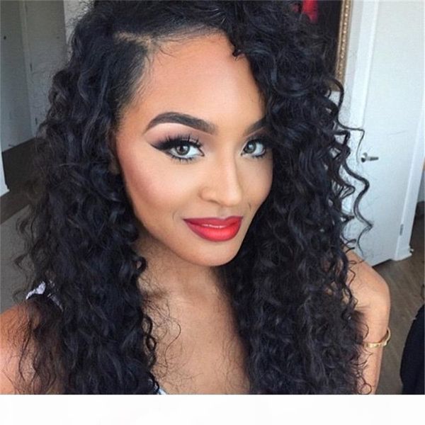 curly full lace human hair wigs for black women curly brazilian front lace wigs glueless lace front human hair wigs, Black;brown
curly full lace human hair wigs for black women curly brazilian front lace wigs glueless lace front human hair wigs, Black;brown