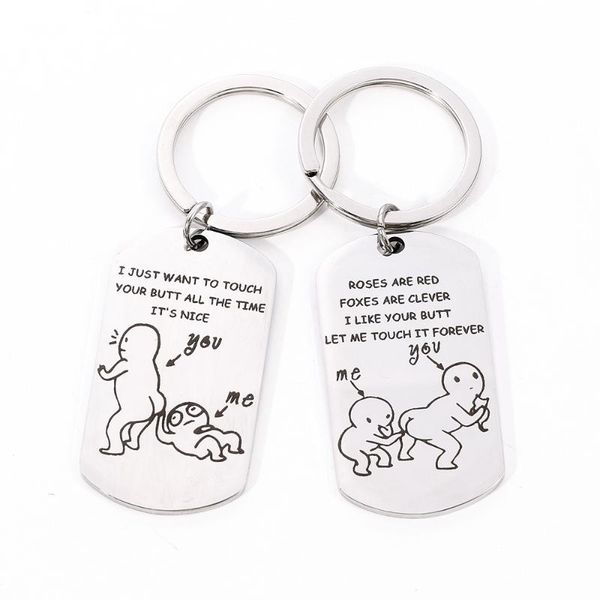 keychains funny bulove keychain, let me touch your buforever, cute love poems, anniversary gifts for bf gf, husband, Silver
keychains funny bulove keychain, let me touch your buforever, cute love poems, anniversary gifts for bf gf, husband, Silver