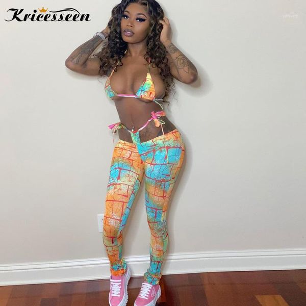 kricesseen printed three pieces pant set summer women bandage bra shorts and long pant suits fitness set 3 piece outfits1, Gray
kricesseen printed three pieces pant set summer women bandage bra shorts and long pant suits fitness set 3 piece outfits1, Gray
