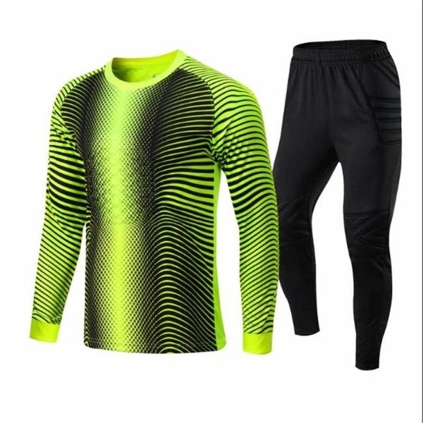 men 2021 hommes football gardien de but maillots survetement football chemises gardien de but man courir entraînement maillot, Black;blue
men 2021 hommes football gardien de but maillots survetement football chemises gardien de but man courir entraînement maillot, Black;blue