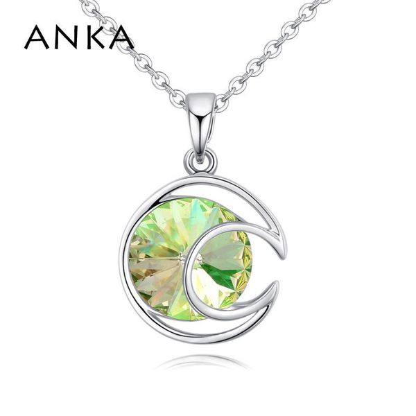 pendant necklaces anka simple moon shape necklace gift for women christmas fashion jewelry with crystal from austria #26489, Silver
pendant necklaces anka simple moon shape necklace gift for women christmas fashion jewelry with crystal from austria #26489, Silver