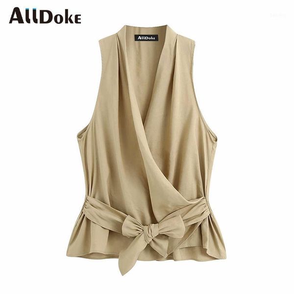 alldoke khaki casual v neck sleeveless blouse women summer high waist bow shirt office ladies blouses blusas femme1, White
alldoke khaki casual v neck sleeveless blouse women summer high waist bow shirt office ladies blouses blusas femme1, White