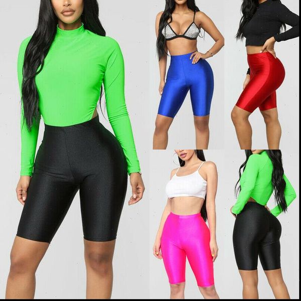 fashion women shorts skinny stretch biker bike shorts workout solid spandex four colors leggings knee length s xl, White;black
fashion women shorts skinny stretch biker bike shorts workout solid spandex four colors leggings knee length s xl, White;black