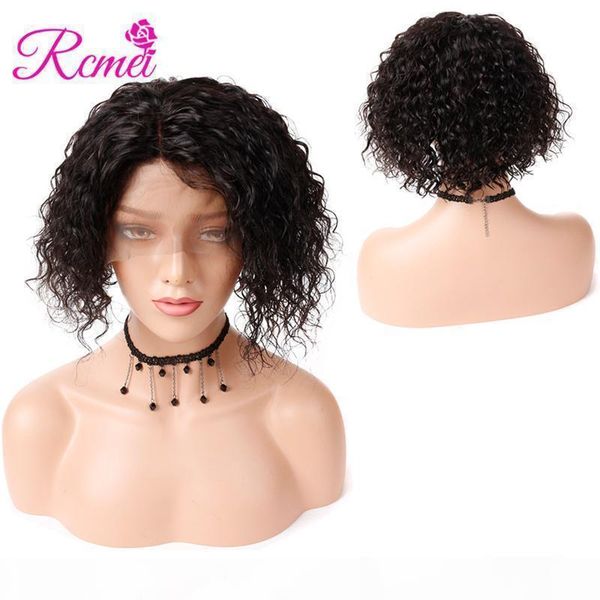 rcmei peruvian kinky curly lace front wigs with baby hair remy human hair pre-plucked hairline short bob wigs 8-14 inch, Black;brown
rcmei peruvian kinky curly lace front wigs with baby hair remy human hair pre-plucked hairline short bob wigs 8-14 inch, Black;brown