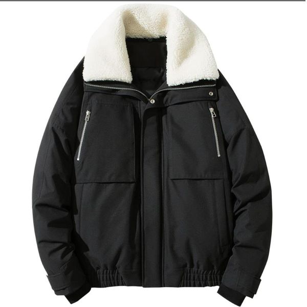 korean style thicken padded casual coats cool work clothes jacket down cotton men's workwear outerwear 5xl, Black
korean style thicken padded casual coats cool work clothes jacket down cotton men's workwear outerwear 5xl, Black