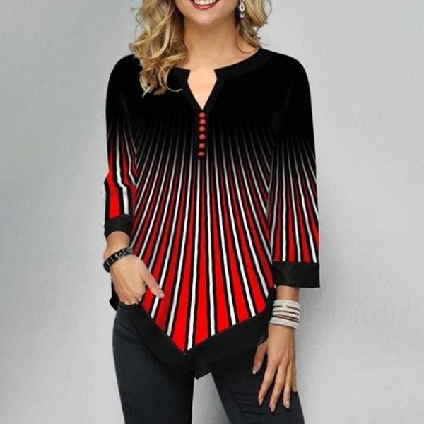 plus size 5xl striped blouses women's tunics 3/4 sleeve print irregular ladies blouse 2020 spring summer casual female tunic top, White
plus size 5xl striped blouses women's tunics 3/4 sleeve print irregular ladies blouse 2020 spring summer casual female tunic top, White