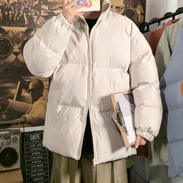men's down & parkas korean men winter warm jackets 8 solid color man casual outwear coats 2021 harajuku male 5xl clothing1, Black
men's down & parkas korean men winter warm jackets 8 solid color man casual outwear coats 2021 harajuku male 5xl clothing1, Black