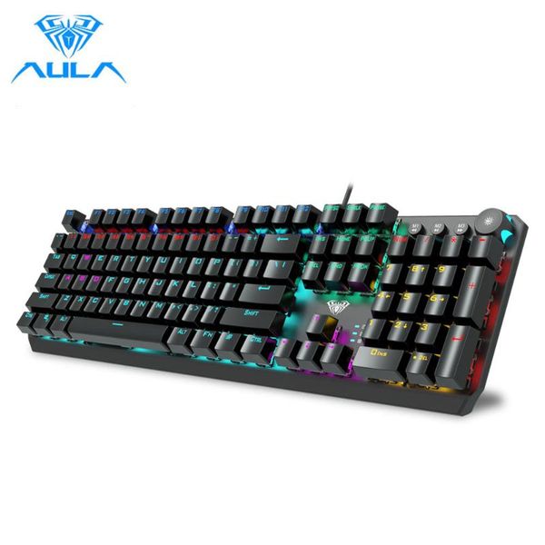 aula f2066 gaming keyboard mechanical switch blue 104 keys anti-ghosting led backlit keyboard for desklappc computer
aula f2066 gaming keyboard mechanical switch blue 104 keys anti-ghosting led backlit keyboard for desklappc computer