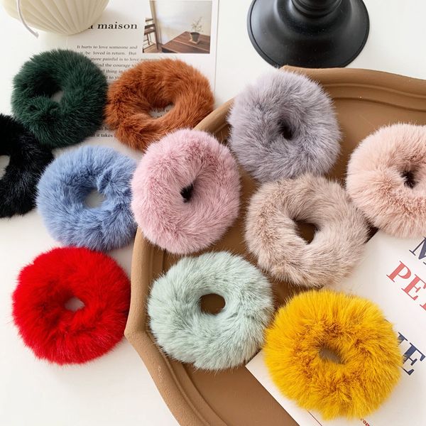 new ring chic wind wild plush elastic rope band cute korean girl hair accessories, Slivery;white
new ring chic wind wild plush elastic rope band cute korean girl hair accessories, Slivery;white