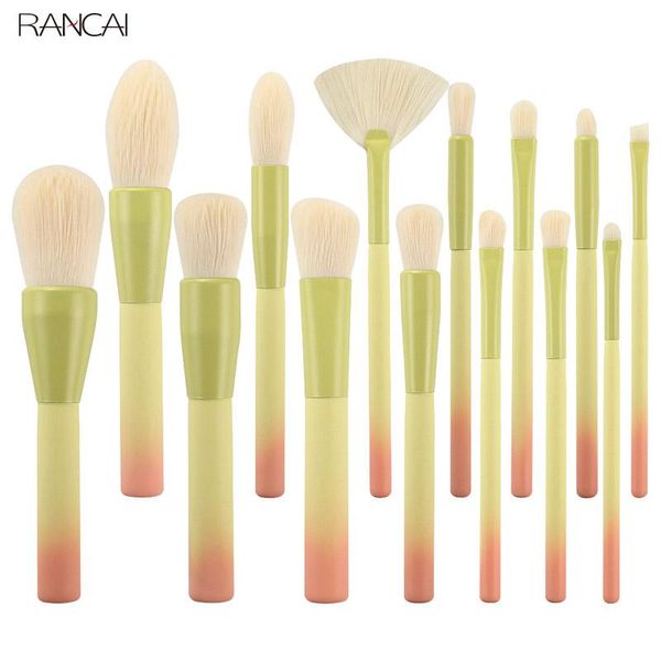 rabcai 14pcs makeup brushes set soft cosmetic powder blending foundation eyeshadow blush brush kit make up tools
rabcai 14pcs makeup brushes set soft cosmetic powder blending foundation eyeshadow blush brush kit make up tools