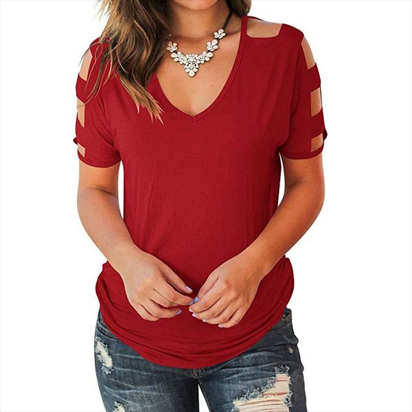 tees female summer casual o neck stitching strapless short sleeved t shirts women solid color tshirt mujer, White
tees female summer casual o neck stitching strapless short sleeved t shirts women solid color tshirt mujer, White