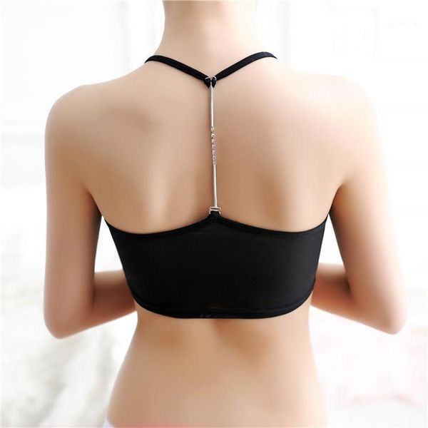 women casual diamond strap stretch sleeping brassiere push up fashion tank wireless crop, Black;white
women casual diamond strap stretch sleeping brassiere push up fashion tank wireless crop, Black;white