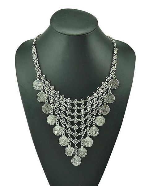 fashion ethnic collar coin necklace & pendant vintage maxi choker statement collier female boho big fashion women jewellery gift, Golden;silver
fashion ethnic collar coin necklace & pendant vintage maxi choker statement collier female boho big fashion women jewellery gift, Golden;silver