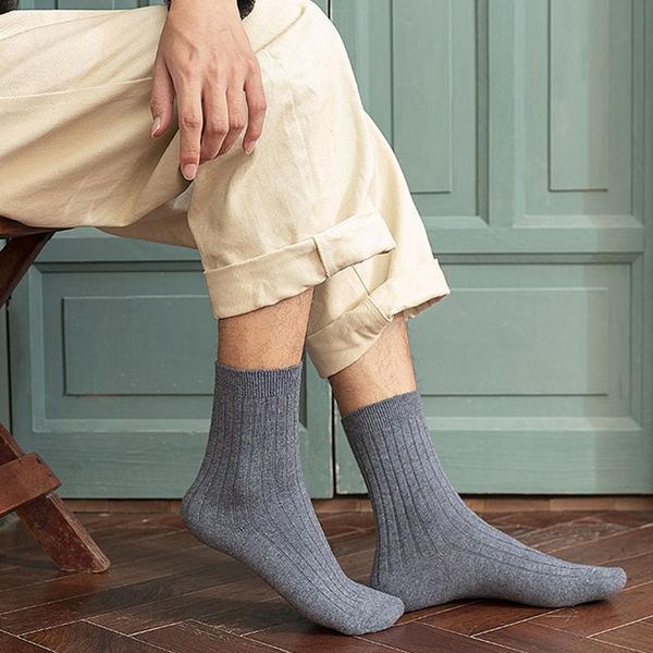 men's socks casual men knitted middle-tube solid color simple business sports tslm1, Black
men's socks casual men knitted middle-tube solid color simple business sports tslm1, Black