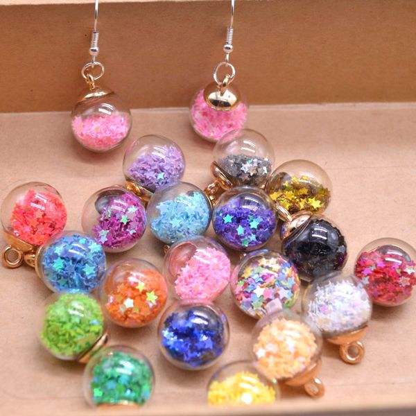 16mm star sequins round glass 5pcs ball christmas ornament diy earrings jewelry pendant accessories new year gifts navidad decor
16mm star sequins round glass 5pcs ball christmas ornament diy earrings jewelry pendant accessories new year gifts navidad decor